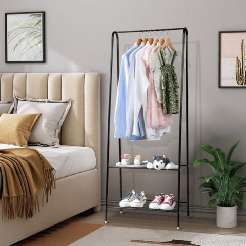 ZUN 2-Tier Durable Shelf for Shoes Clothes Storage 58448868