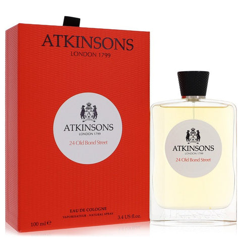 24 Old Bond Street by Atkinsons Eau De Cologne Spray 3.3 oz for Men FX-529900