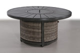 ZUN Living Source International 25 H x 52 W Propane Outdoor Fire Pit Table B120142318