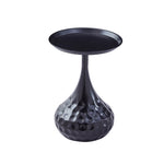 ZUN Black Metal Side Table, Small Sofa Table, Round End Table Metal, Nightstand, Small Iron Tables, W171894525