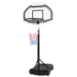 ZUN 28" x 19" Backboard Adjustable Pool Basketball Hoop System Stand Kid Poolside Swimming Water Maxium 61942967
