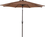 ZUN Patio Outdoor Market Umbrella with Aluminum Auto Tilt and Crank 34324225
