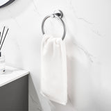ZUN Bathroom Hardware Set, Thicken Space Aluminum 3 PCS Towel bar Set- Gun Grey 16-27 Inches Adjustable 10204461