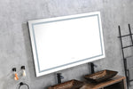 ZUN 88*48 LED Lighted Bathroom Wall Mounted Mirror with High Lumen+Anti-Fog Separately Control

bedroom W1272125187