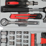 ZUN 186pc Tool Set Grey & Black 56533644