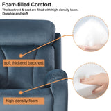 ZUN Lift Chair Recliner for Elderly Power Remote Control Recliner Sofa Relax Soft Chair Anti-skid W102838348