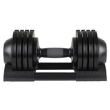 ZUN 52LBS Adjustable dumbbell steel and plastic W285135290