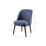 ZUN Bexley Rounded Back Dining Chair B03548538