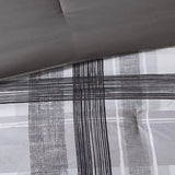 ZUN Plaid Comforter Set B03595843