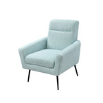 ZUN Mid Century Modern Upholstered Fabric Accent Chair, Living Room, Bedroom Leisure Single Sofa Chair W141781383