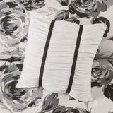 ZUN Floral Print Comforter Set B03595882