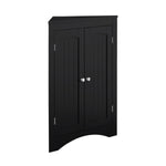 ZUN sideboard cabinet,corner cabinet,Bathroom Floor Corner Cabinet with Doors and Shelves, Kitchen, W1781108565