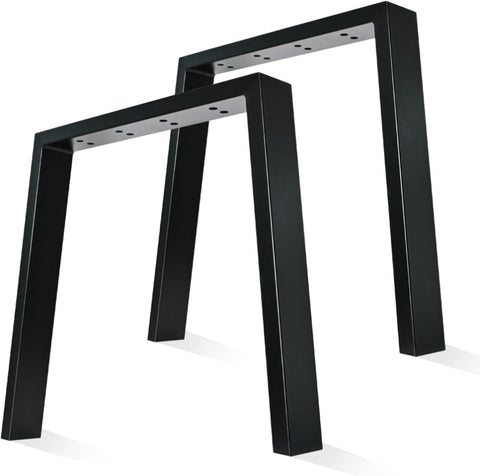 ZUN Metal Table Legs 30 inch H 28'' W｜Heavy Duty U Shape Furniture Legs｜Coffee Table Legs for DIY 90517176
