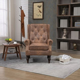 ZUN COOLMORE Wood Frame Armchair, Modern Accent Chair Lounge Chair for Living Room W395109982