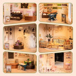 ZUN Wooden Shopping Mall Dollhouse, Pretend Playset for Kids, Suitable for Christmas Party& Birthday W979138695