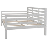 ZUN Wooden Full Size Daybed with Clean Lines, White WF199367AAK