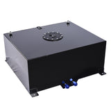 ZUN 20 Gallon 80L Universal Aluminum Fuel Tank Oil Level Sensor Black 65926700