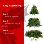 ZUN The best products are 70.5 inches of artificial Christmas trees, with 1,600 techniques, no clear, no 30253436