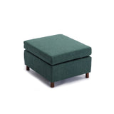 ZUN Single Movable Ottoman for Modular Sectional Sofa Couch Without Storage Function, Ottoman Cushion W1439118809