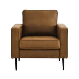 ZUN 33"Mid-Century Modern Couch with high-tech Fabric Surface/ Upholstered Cushions,Seat Sofas & Couches W1708141150