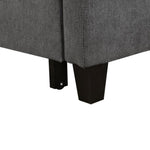 ZUN 69" 3 in 1 Convertible Queen Sleeper Sofa Modern Fabric Loveseat Futon Sofa Couch w/Pullout W1417111822