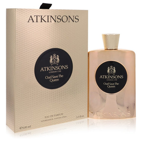 Oud Save The Queen by Atkinsons Eau De Parfum Spray 3.3 oz for Women FX-530195