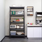 ZUN 72 "H garage shelves, bookshelves, kitchen shelves - with wheels W2181P155887