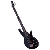 ZUN Exquisite Stylish IB Bass with Power Line and Wrench Tool Black 89556204
