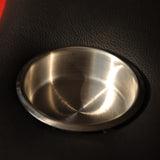 ZUN INO Design 73inch Oval Light Series RED Felt Foldable Casino Game Poker Table W2027120870