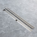 ZUN 36'' W Linear Grid Shower Drain W1194135396