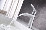 ZUN Single Hole Bathroom Faucet W105683086