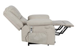 ZUN Electric Power Recliner Chair With Massage For Elderly ,Remote Control Multi-function Lifting, W1203126312