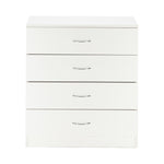 ZUN [FCH] Modern Simple 4-Drawer Dresser White 86913595