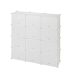 ZUN 7-Tier Portable 42 Pair Shoe Rack Organizer 21 Grids Tower Shelf Storage Cabinet Stand Expandable 12609659