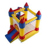 ZUN Inflatable Bounce House, Kid Jump and Slide Castle Bouncer with Trampoline, Mesh Wall and Shooting W2181P145238