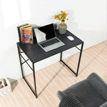 ZUN 39.4" inch Computer Desk Modern Writing Desk, Simple Study Table, Industrial Office Desk, Sturdy W1314P166474