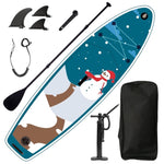 ZUN Inflatable Stand Up Paddle Board 9.9'x33"x5" With Accessories W144080669