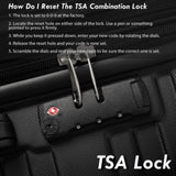 ZUN Merax with TSA Lock Spinner Wheels Hardside Expandable Travel Suitcase Carry on PP303956AAB