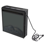 ZUN 18" Freestanding & Recessed Electric Fireplace Insert Heater, Indoor Electric Stove Heater with W2181P154902