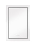 ZUN LED Lighted Bathroom Medicine Cabinet with Mirror, Surface Lighted Medicine W1272125576