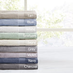 ZUN 6 Piece Organic Cotton Towel Set B03598753