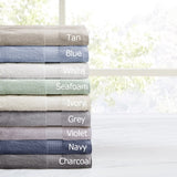 ZUN 6 Piece Organic Cotton Towel Set B03598754