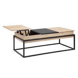 ZUN 47.2" Lift Top Coffee Table, Lift Top Storage Coffee Table, Wood Lift Top Coffee Table with Storage, W131450286