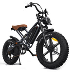 ZUN JANSNO Electric Bike 20" x 4.0 Electric Bike for Adults with 750W Brushless Motor, Long-Lasting 48V W2002139054