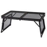 ZUN 3 ft Portable Picnic Table with Wing Panels 39502910