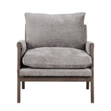 ZUN Mid-Century Modern Velvet Accent Chair,Leisure Chair with Solid Wood and Thick Seat Cushion for WF301654AAE