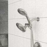 ZUN Multi Function Dual Shower Head - Shower System with 5" Rain Showerhead, 5-Function Hand Shower, W1243102469
