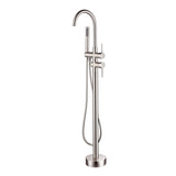 ZUN Freestanding Bathtub Faucet with Hand Shower W1533125023