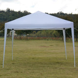 ZUN 3 x 3m Practical Waterproof Right-Angle Folding Tent White 26721107