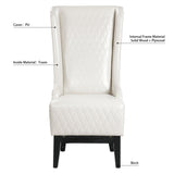 ZUN 23.03" Wide Wing Back Chair ,Side Chair for Living Room W68057037